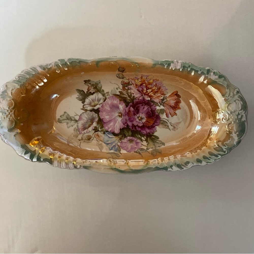 1899-1910 antique Oval Serveware Dish
